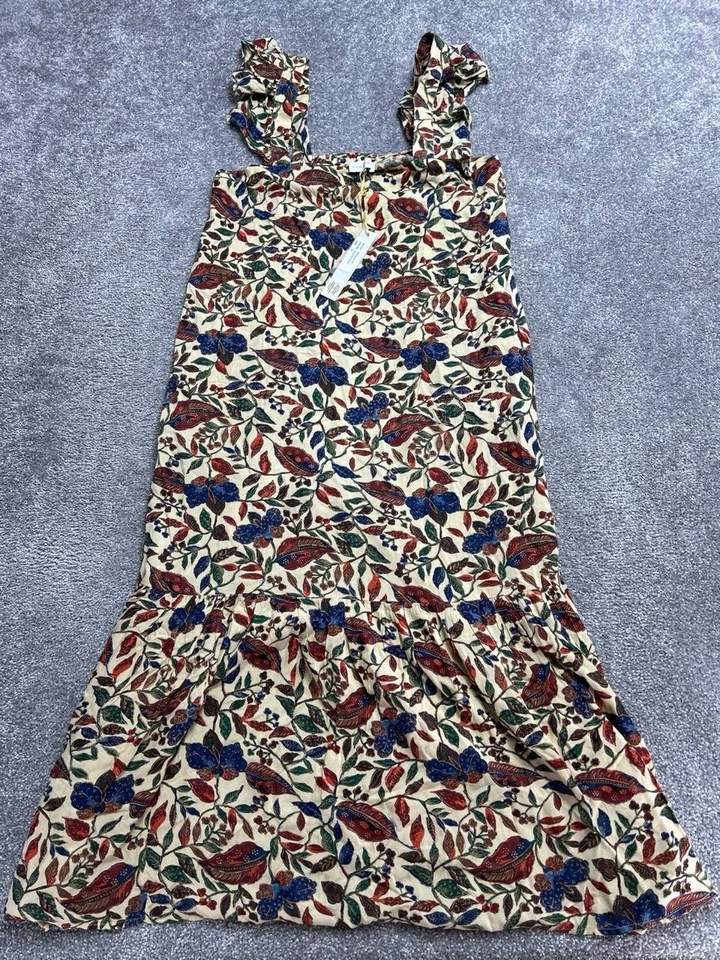 Vestido House of Harlow 1960 Línea A Mujer Mediano Multicolor Estampado Hermana Nuevo Foto 1 de 4