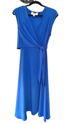 Оберните платье электрический синий и непримиримо яростный! ⚡💙 - размер S - Изображение 1 из 3