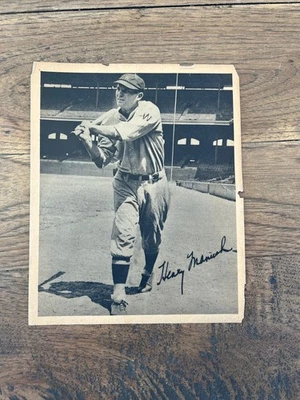 Butterfinger Premium Heinie Manush R310 1934 original sin clasificar raro Foto 1 de 4