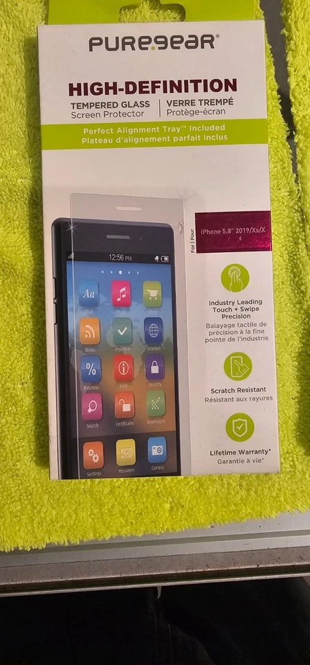 Pure Gear Protector Pantalla iPhone 5.8" 2019/Xs/X Foto 1 de 1