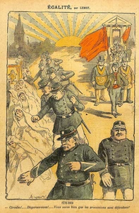 FRANC-MAÇONNERIE ( FREEMASONRY ) RELIGION / FÊTE-DIEU / DESSIN LEMOT 1903 - Picture 1 of 1