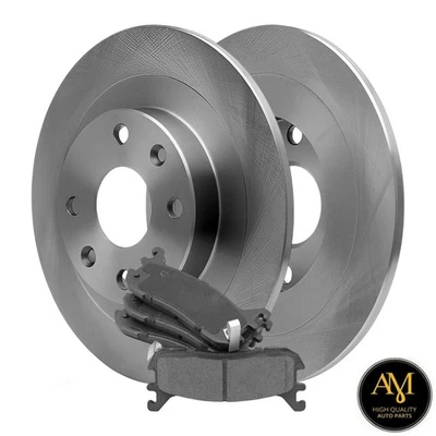 Rotores y pastillas de freno de disco sólidos traseros para Mazda Miata 05-99, MX-3 95-92; 251 mm Foto 1 de 4