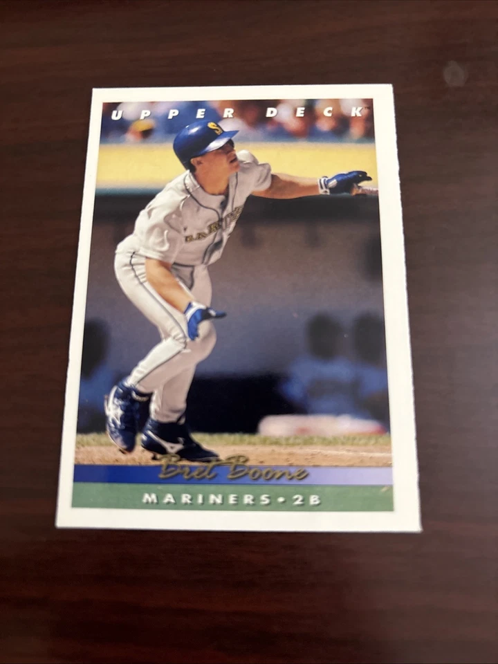 1993 Upper Deck Bret Boone RC #65 Seattle Mariners Rookie  - Image 1 of 1