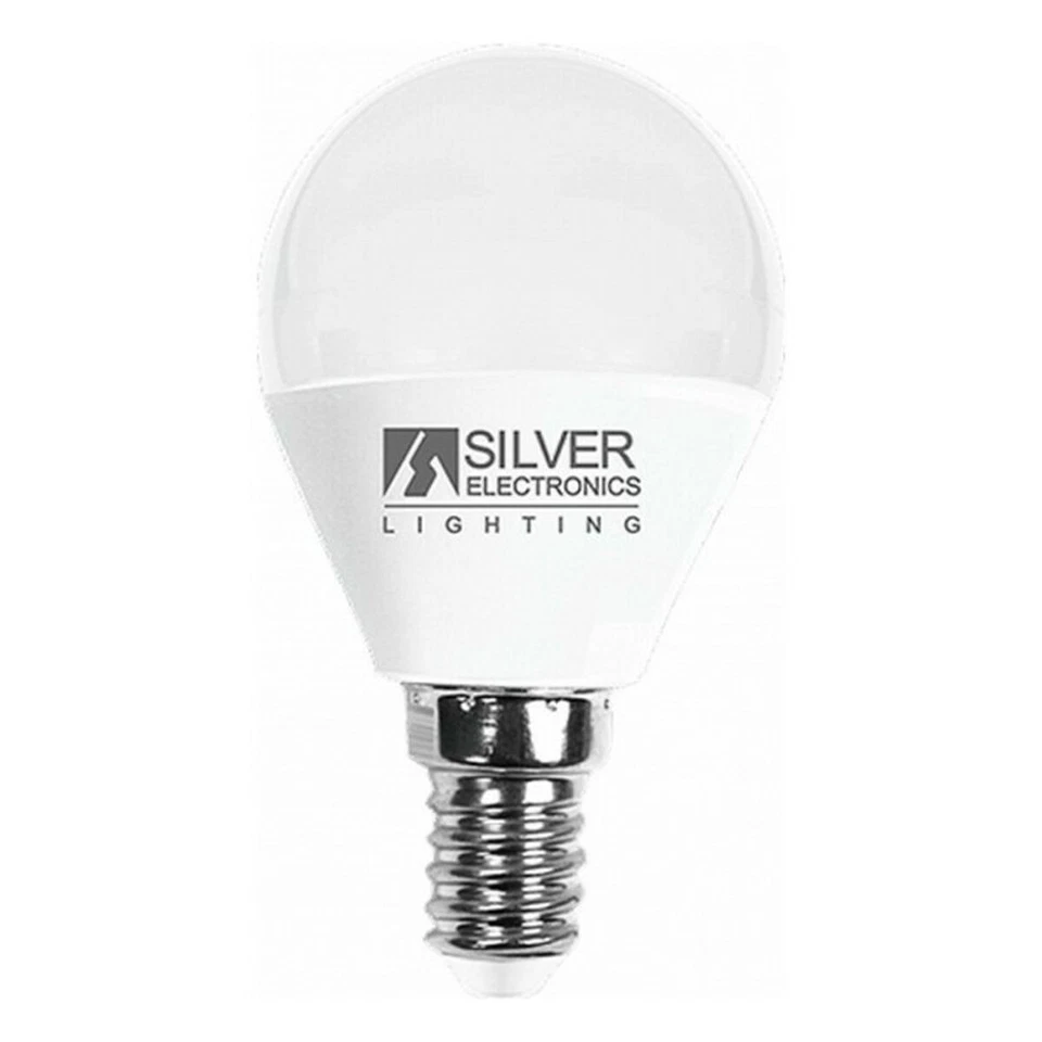 Lampadina LED Sferica Silver Electronics E14 7W Luce calda - Immagine 1 di 1