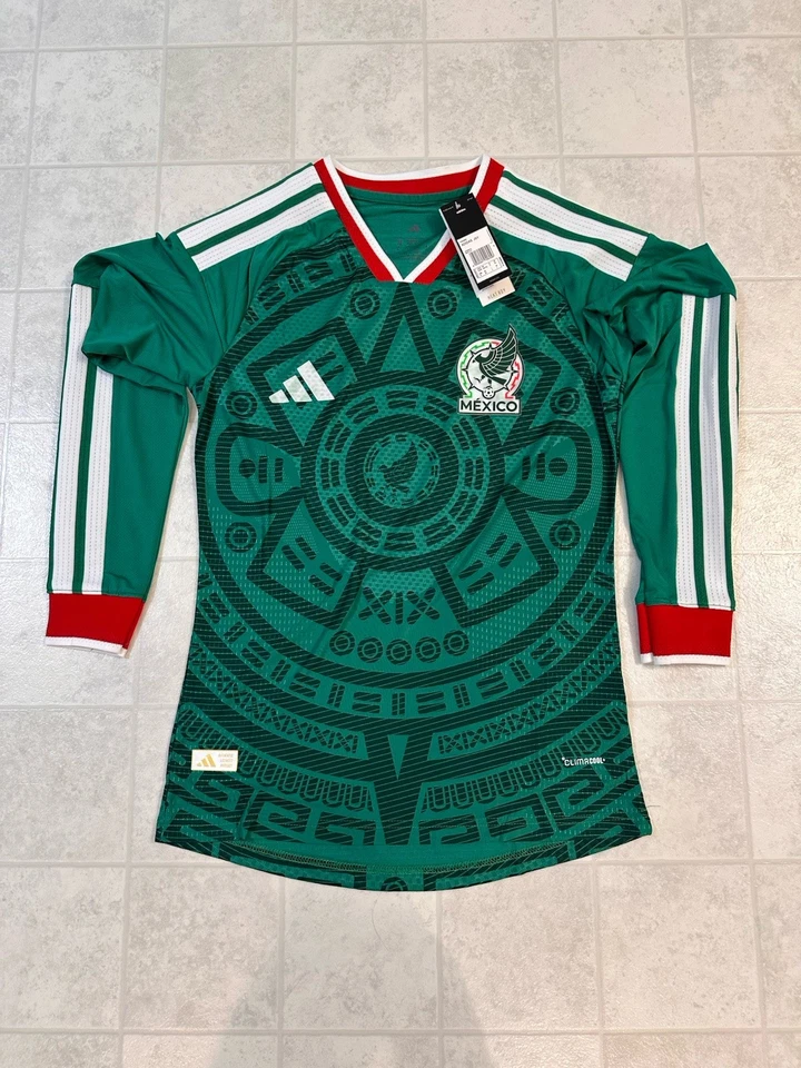 Mexico 2026 World Cup Home player version long sleeve S-XXL - Image 1 of 4