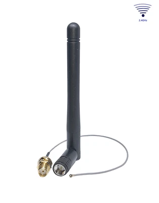 Set antenna 2,4 GHz SMA-J con I.PX4 max. 30 cm ad es. Router WiFi,dispositivo Wi-Fi - Immagine 1 di 4