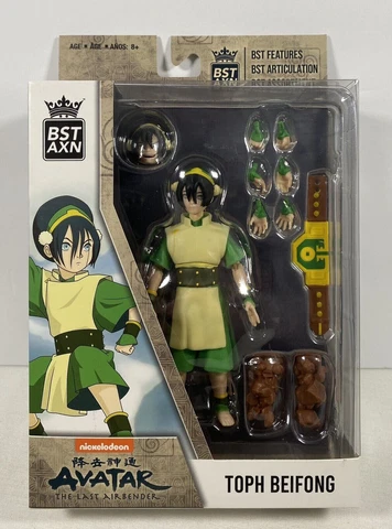TOPH BEIFONG Action Figure BST AXN Loyal Subjects Avatar The Last Airbender Cover
