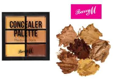 Barry M Concealer All in One Palette Contour & Illuminating Cream  - Med Dark - Image 1 of 2