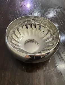 Georg Jensen Bernadotte Stainless Steel Decorative Bowl Candy Dish Denmark NEW - Picture 1 of 5