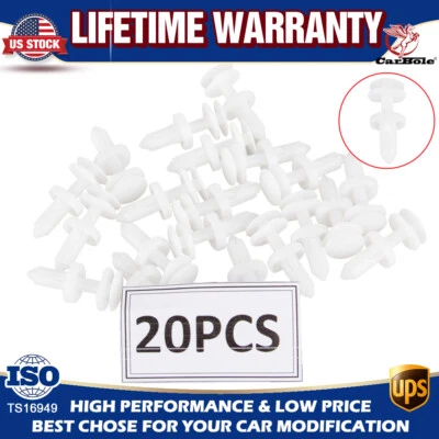 Retenedor de panel de puerta de 20 clips tipo empuje soporte de tuerca de pasador para GMC Chevy C/K 1500 nuevo Foto 1 de 4