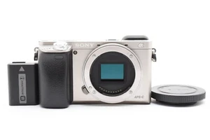 Sony Alpha a6000 Silver Mirrorless Digital Camera Body Only From Japan Used - Picture 1 of 12
