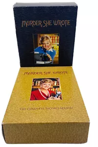 Murder She Wrote DVD Box Sets Seasons 1 And 2 Angela Lansbury Mystery - Imagen 1 de 5