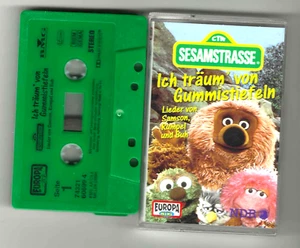 Sesamstrasse - Ich träum' von Gummistiefeln - Kassette Lieder von Samson - Picture 1 of 1