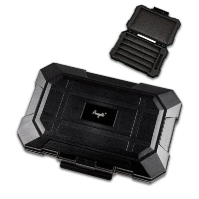 Reisehumidor für 5 Zigarren | schlagfest | Outdoor Zigarrenkofffer | Humidor Set - Bild 1 von 3