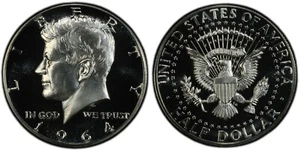 1964 KENNEDY HALF DOLLAR 50C PCGS PR 69 CAM - Picture 1 of 1