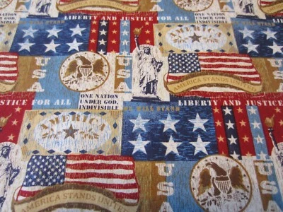 Patriotic Placemats, Statute of Liberty, 4 pcs, 18" x 13" - Image 1 of 2