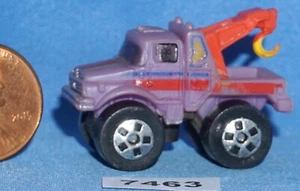 MICRO MACHINES TOW TRUCK ROAD CHAMPS Vintage Galoob - Picture 1 of 3