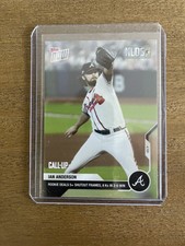 2020 Topps Now Ian Anderson Call-Up NLDS #379 Braves