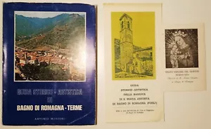HISTORISCH-KÜNSTLERISCHER BADFÜHRER DER ROMAGNA THERMEN + SANTA MARIA ASSUNTA + SANTINO - Bild 1 von 1