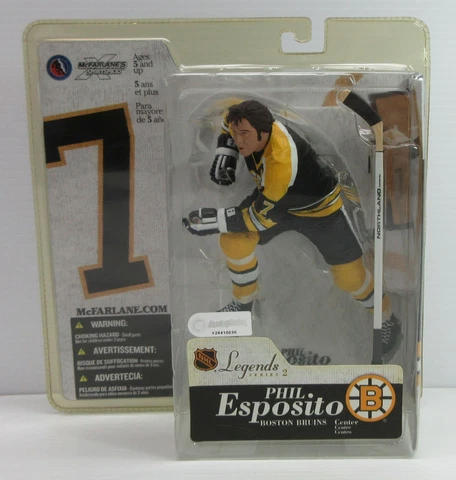 Phil Esposito Boston Bruins Legends Series 2 McFarlane Figure Cover