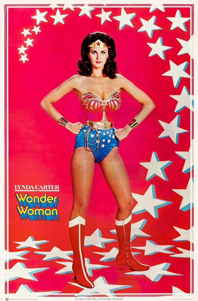 Póster Lynda Carter Wonder Woman 1977 réplica impresión fotográfica de 13 x 19" Foto 1 de 1
