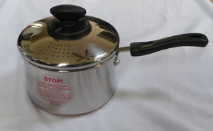 Farberware Millennium 18/10 Stainless Steel 8 Inch Skillet Copper Bottom  *RARE - Picture 1 of 3