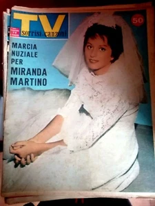1962 MIRANDA MARTINO MINA WALTER CLEAR DOG' JAIR 36 SMILES & SONGS TV - Picture 1 of 1