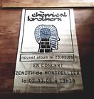 CHEMICAL BROTHERS / PUSH THE BUTTON  FRENCH 2005 SUBWAY POSTER  117CM X 80CM / 