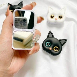 Phone Holder Kawaii 3D Cat Finger Ring Stand Grip Tok Mobile Soft Accessories - Photo 1 sur 20