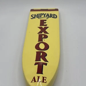 Shipyard Brewing Co Export Ale Portland Maine Beer Tap Keg Handle Advertising - Picture 1 of 11