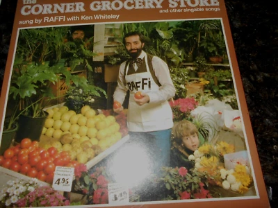 RAFFI "The Corner Grocery Store" Ken Whiteley LP 1979 Record Sealed - Image 1 of 4