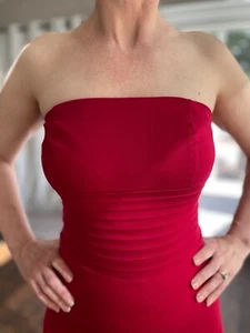 Speechless Women's Very Sexy Fun Red Dress with Zipper Back Sleeveless Size 5 - Picture 1 of 10