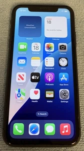 Apple iPhone 11 - 256 Go Noir (Désimlocké) (LIRE DESCRIPTION) - Photo 1 sur 2