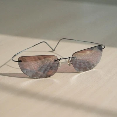 Maui Jim Kapalua MJ sport 502-02 без оправы легкий титан Японии солнцезащитные очки - Изображение 1 из 4
