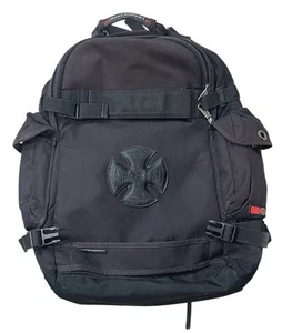Vintage Independent Trucks Skateboarding Skate Board Bag / Backpack - Black Y2K - Picture 1 of 8