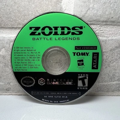 Zoids Battle Legends - Nintendo GameCube - Disc Only Tested - Image 1 of 4