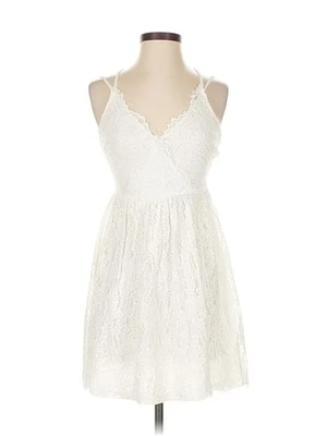 Vestido de cóctel soprano blanco para mujer XS Foto 1 de 4