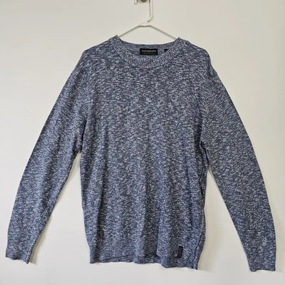 Scotch & Soda Lightweight Space‑Dye Crewneck Sweater Heathered Blue Melange L - Image 1 of 4