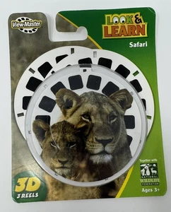 Carretes View-Master Look & Learn 3D Safari - NUEVO - Vida silvestre - Imagen 1 de 2