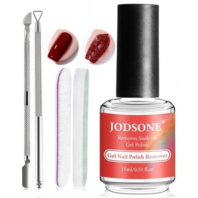 JODSONE 15ML Gel-Nagellackentferner Schnelles Entfernen Ohne Einweichen Mit Nage - Bild 1 von 4