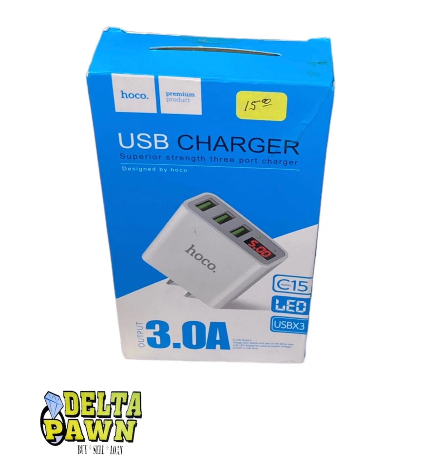 Cargador USB de 3 puertos Foto 1 de 3