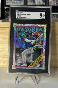2023 Topps Series 1 Ezequiel Duran SGC 9 Silver Pack Mojo  RC #T88C-78 - Picture 1 of 1