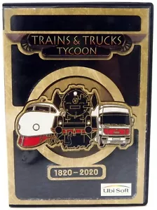 Complete With Manual Trains & Trucks 1820-2020 Tycoon PD CD-ROM 2002 Ubisoft - Picture 1 of 5