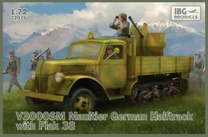 MULA SD.KFZ 3b/FORD V3000S/SSM CON FLAK 38 (ALEMÁN WEHRMACHT MKGS) #75 1/72 IBG - Imagen 1 de 4