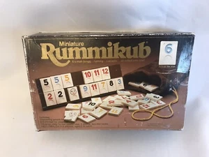Vintage 1981 Pressman The Original Rummikub In Travel Bag (COMPLETE ) - Picture 1 of 10