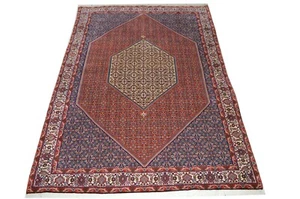 TOP! Bidjar 300x206 Bijar Herati Mahi Carpet Rug handgeknüpft Orientteppich - Picture 1 of 11