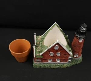 Plants Planter Landscape Resin Flower Pot Lighthouse #F3 - Picture 1 of 10