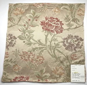 Telas Decorativas Tapicería Muestra 16" Cuadrado Floral Algodón Poli Sueño Pelusa - Imagen 1 de 11