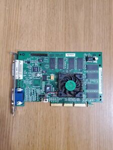 USED WORKING NVIDIA GeForce 256 DDR 64MB VGA DVI fan does not work