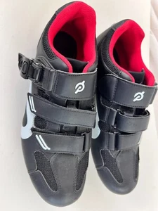 Peloton Bike Spin Cycling Shoes with Cleats Black Size 40 US Ladies 9 / Men's 7 - Picture 1 of 19